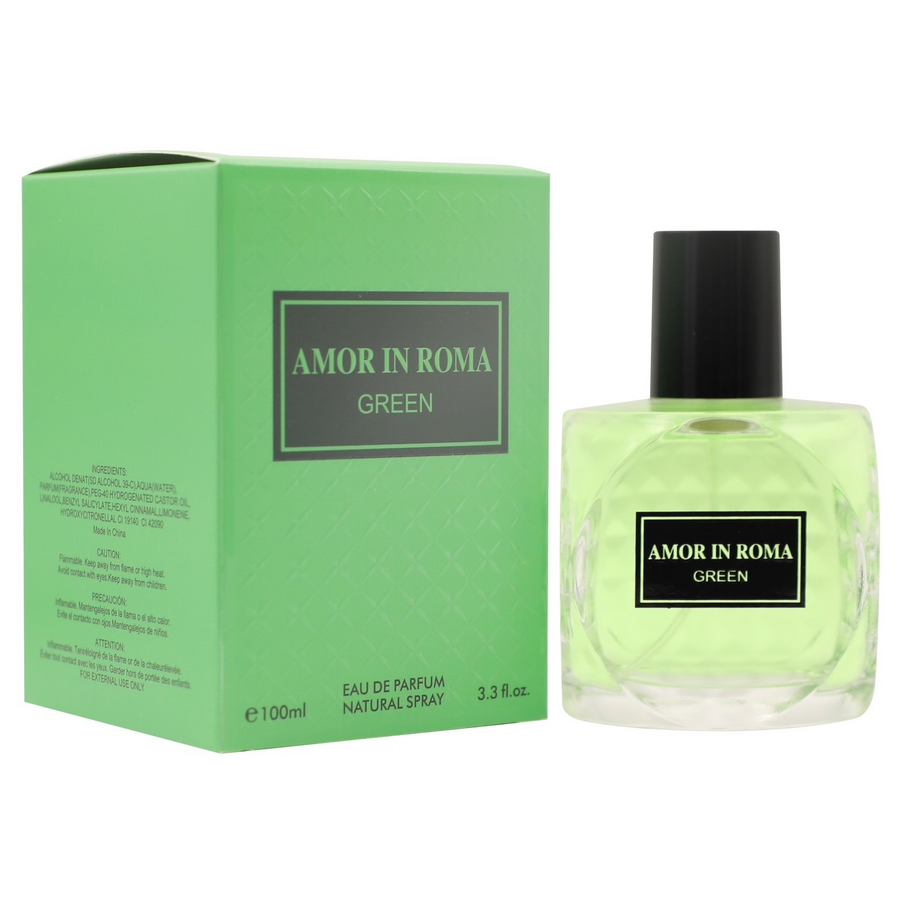 Amor in Roma Green Perfume for Women (100ml) | Premium Alternative to Valentino Donna Born in Roma Green Stravaganza