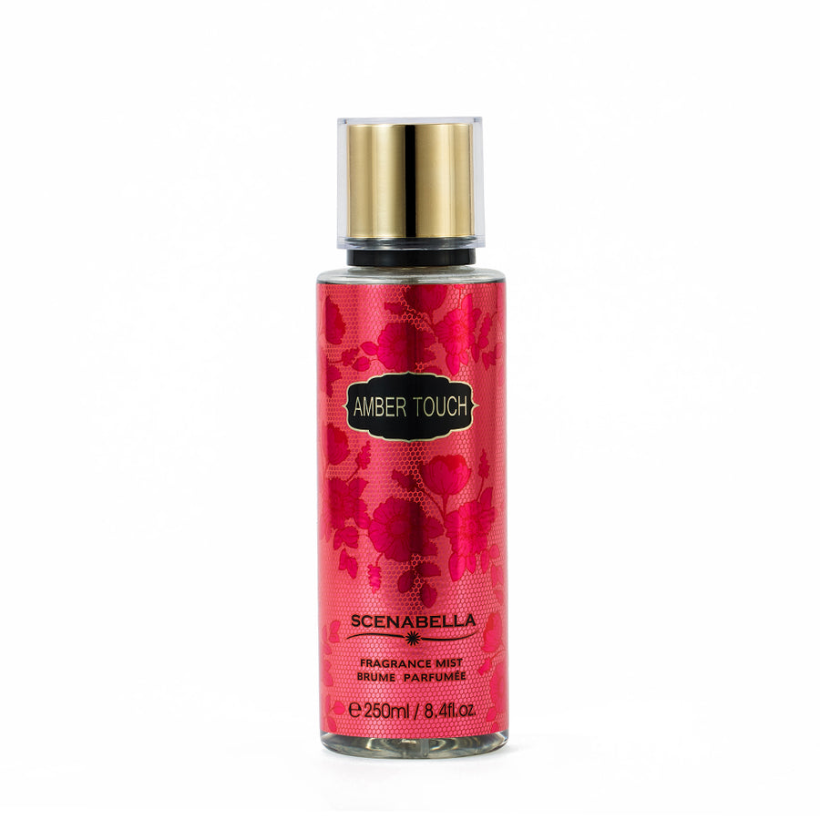 AMBER TOUCH Fragrance Mist Perfume for Women (250ml) | Premium Alternative to Victoria's Secret Rich Amber