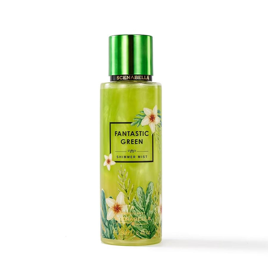 FANTASTIC GREEN Shimmer Mist Perfume for Women (250ml) | Premium Alternative to Victoria's Secret Marine Chill