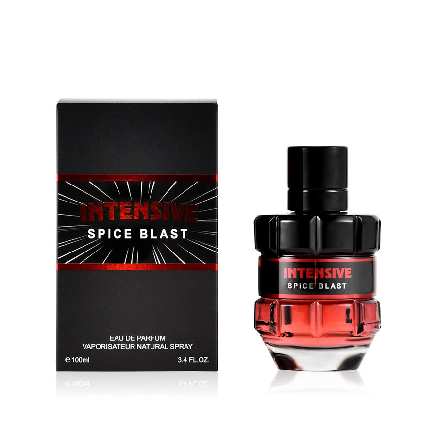 INTENSIVE SPICE BLAST Cologne for Men (100ml) | Premium Alternative to Viktor & Rolf Spicebomb Infrared