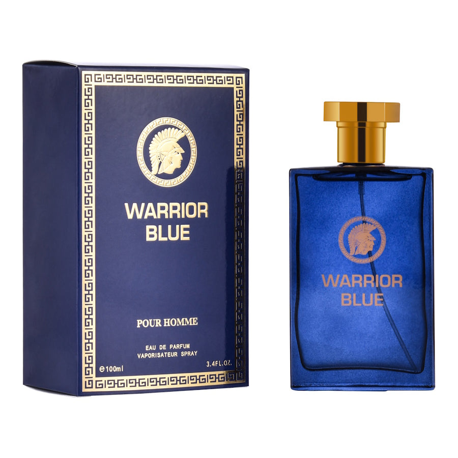 WARRIOR BLUE Cologne for Men (100ml) | Premium Alternative to Versace Dylan Blue