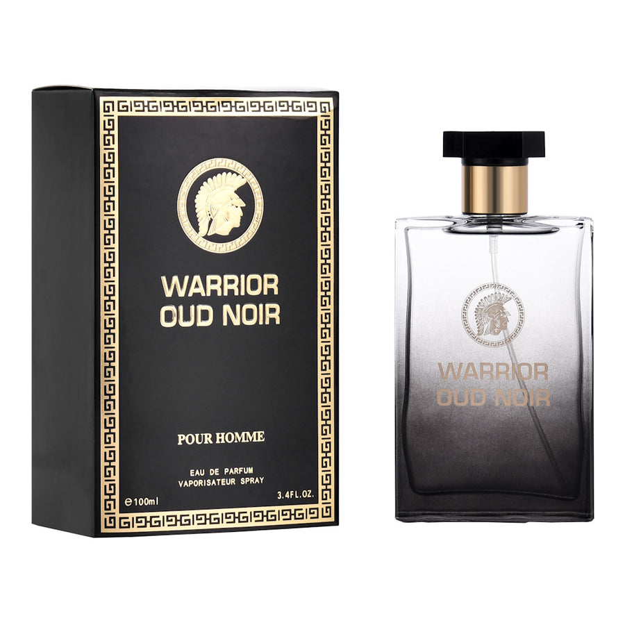 WARRIOR OUD NOIR Cologne for Men (100ml) | Premium Alternative to Versace Oud Noir Pour Homme