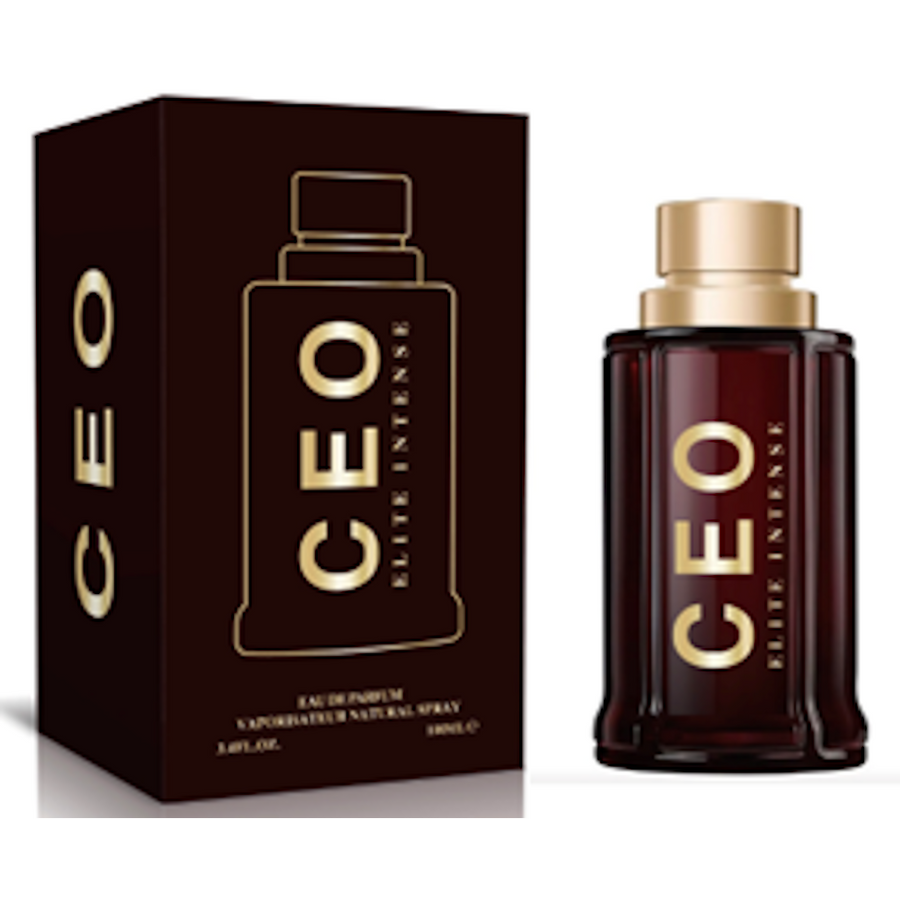 CEO ELITE INTENSE Cologne for Men (100ml) | Premium Alternative to Hugo Boss Boss The Scent Elixir For Him