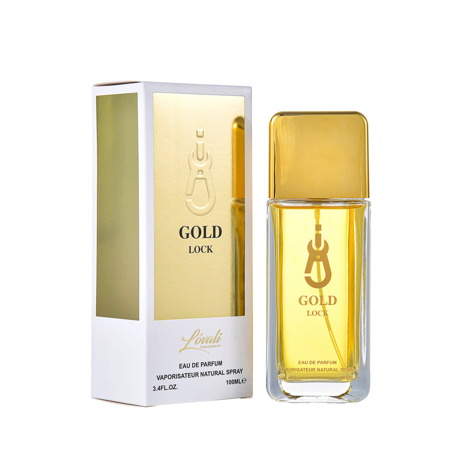 Gold Lock Cologne for Men (100ml) | Premium Alternative to Paco Rabanne Million Gold for Men