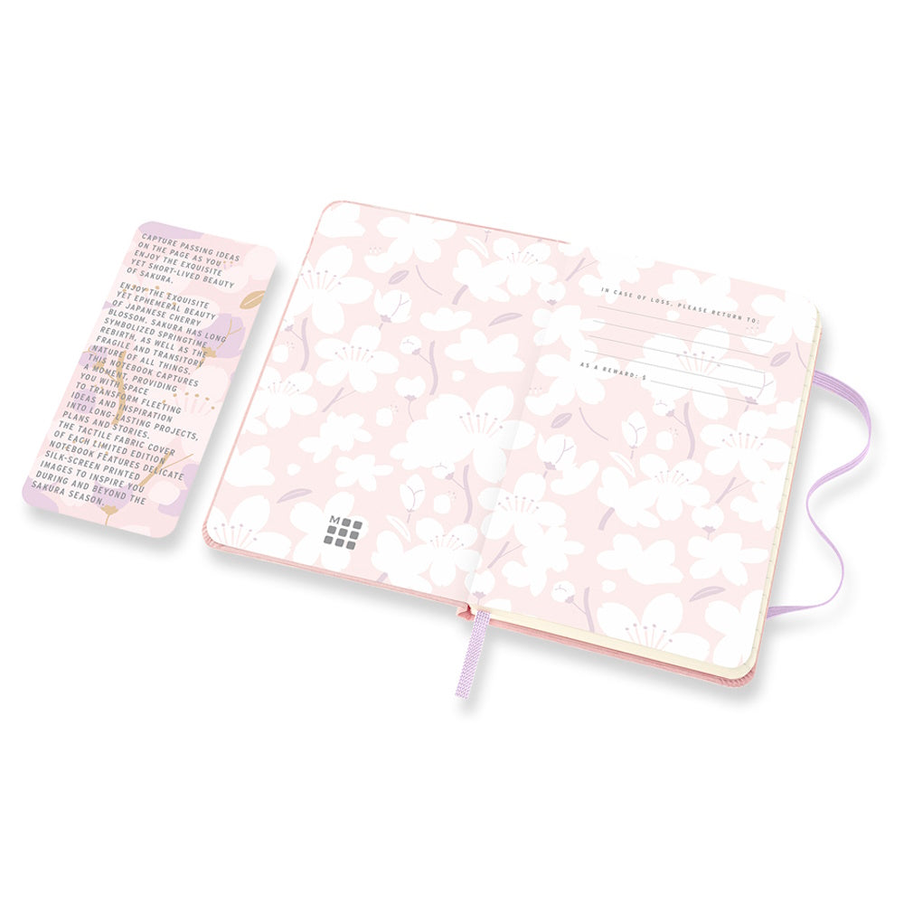 Moleskine Limited Edition Notebook Sakura Pocket Ruled Graphic 3