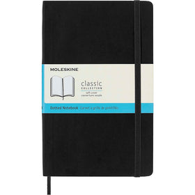 Moleskine Notebook Large Black Soft Cover Dot