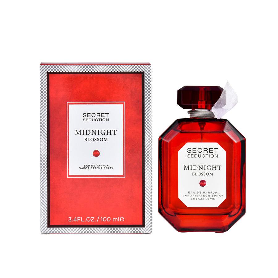 Secret Seduction Midnight Blossom Perfume for Women (100ml) | Premium Alternative to Victoria's Secret Bombshell Midnight