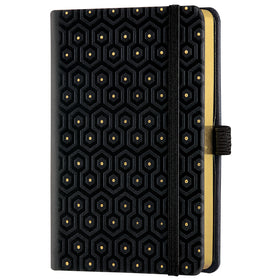 Castelli Notebook Copper and Gold Pocket Ruled Honey Gold