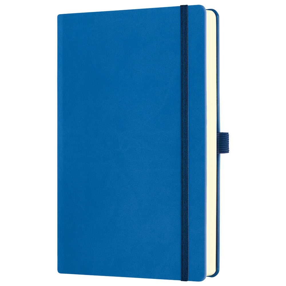 Castelli Notebook Aquarella A5 Ruled Blue Sea