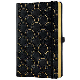 Castelli Notebook Copper and Gold A5 Ruled Deco Gold