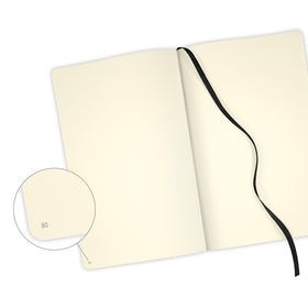 Castelli Notebook Aquarella A5 Plain Black Sepia