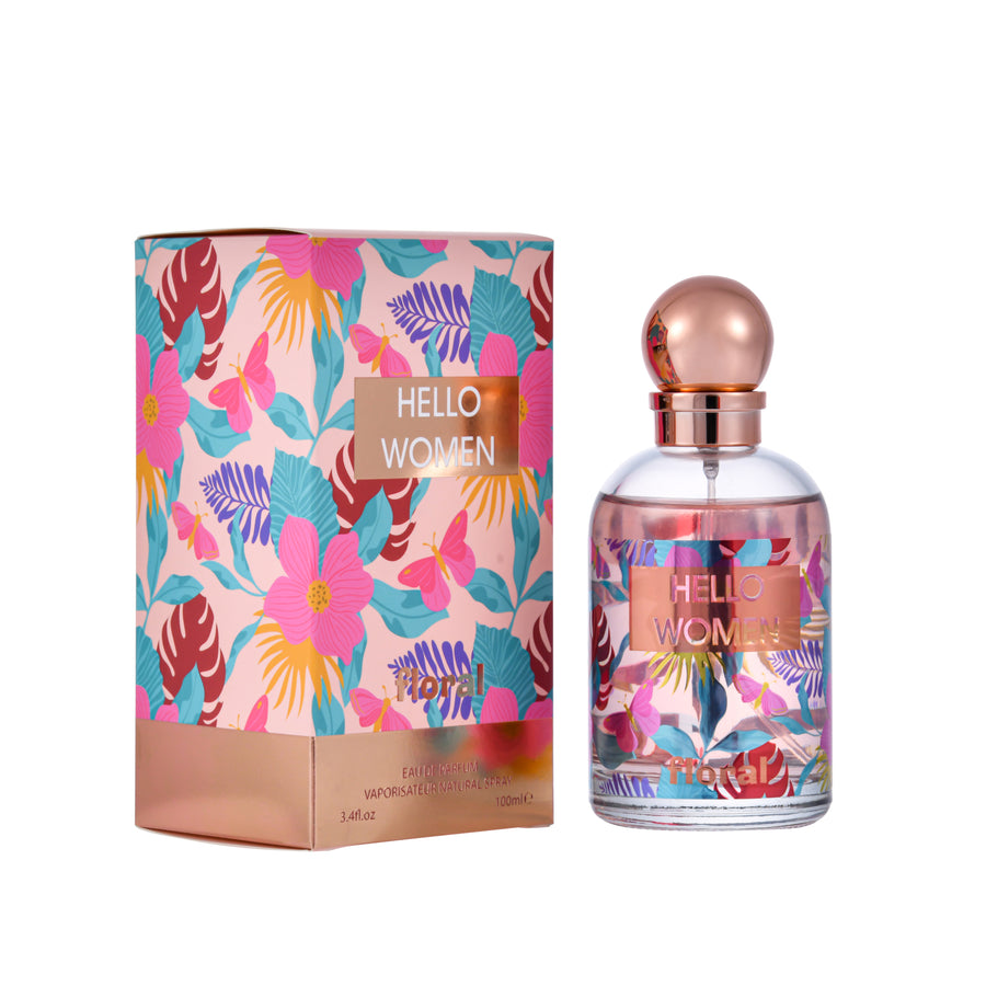 Hello Women Floral Perfume for Women (100ml) | Premium Alternative to Halloween Blossom