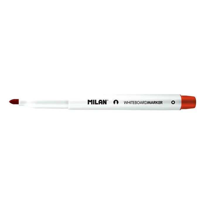 Milan Whiteboard Marker Fine Bullet Tip 3.7mm Red