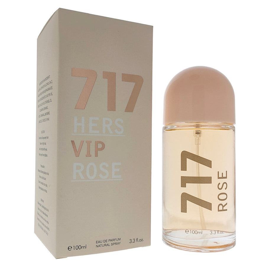 717 HERS VIP ROSE Perfume for Women (100ml) | Premium Alternative to 212 VIP Rose