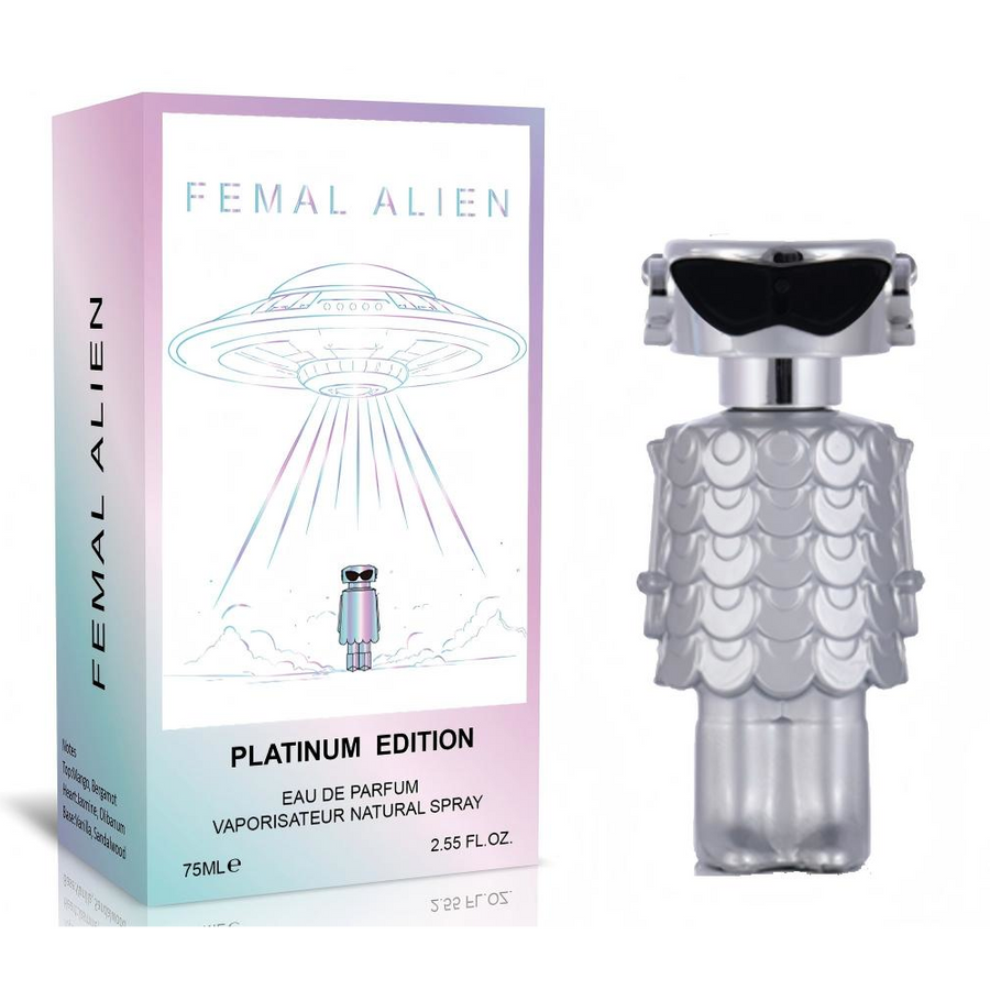 FEMAL ALIEN Platinum Edition Perfume for Women (75ml) | Premium Alternative to Paco Rabanne Fame