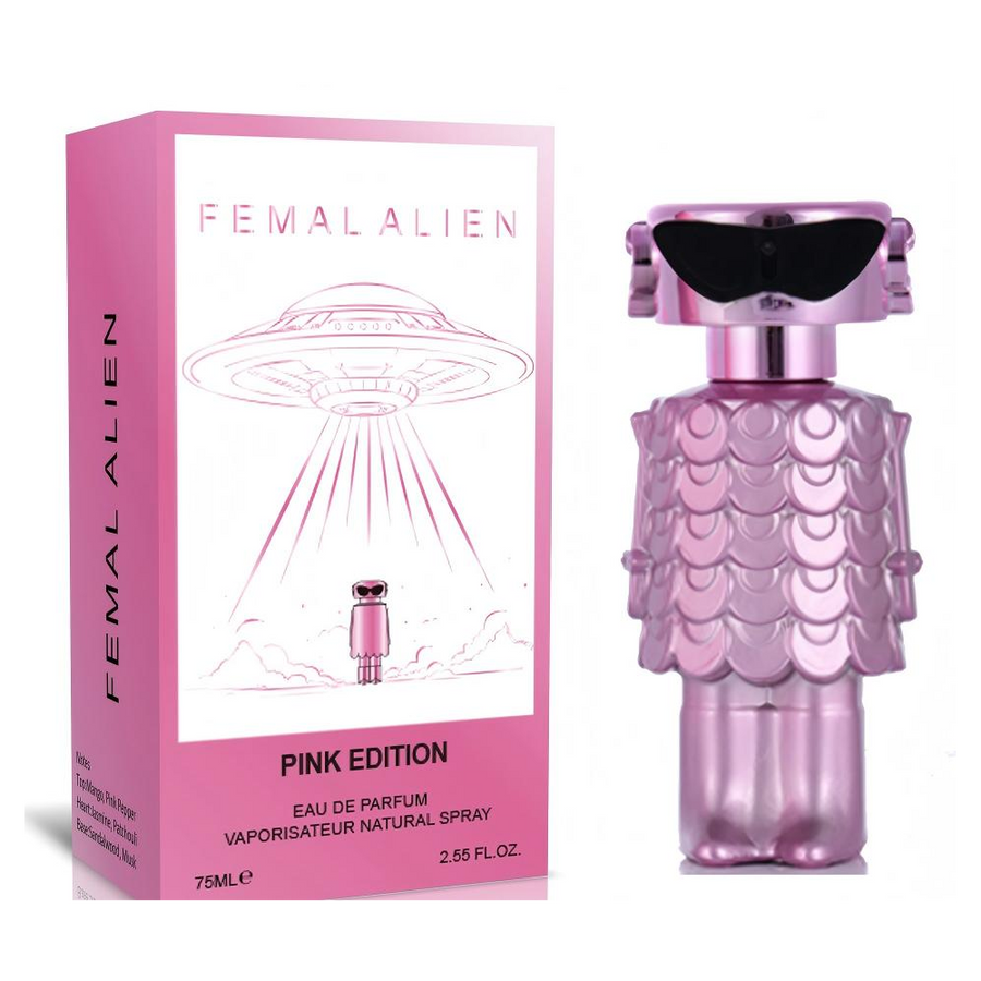 FEMAL ALIEN Pink Edition Perfume for Women (75ml) | Premium Alternative to Paco Rabanne Fame Blooming Pink