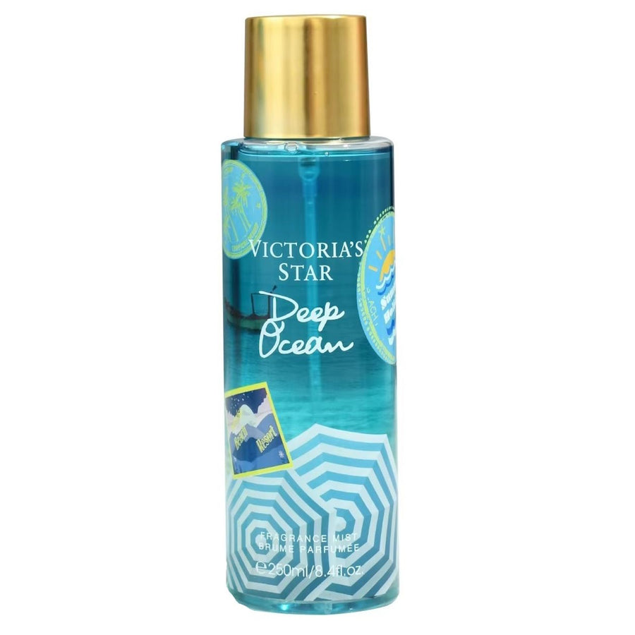 VICTORIA'S STAR Deep Ocean Fragrance Mist Perfume for Women (250ml) | Premium Alternative to Victoria's Secret Never Ending Summer