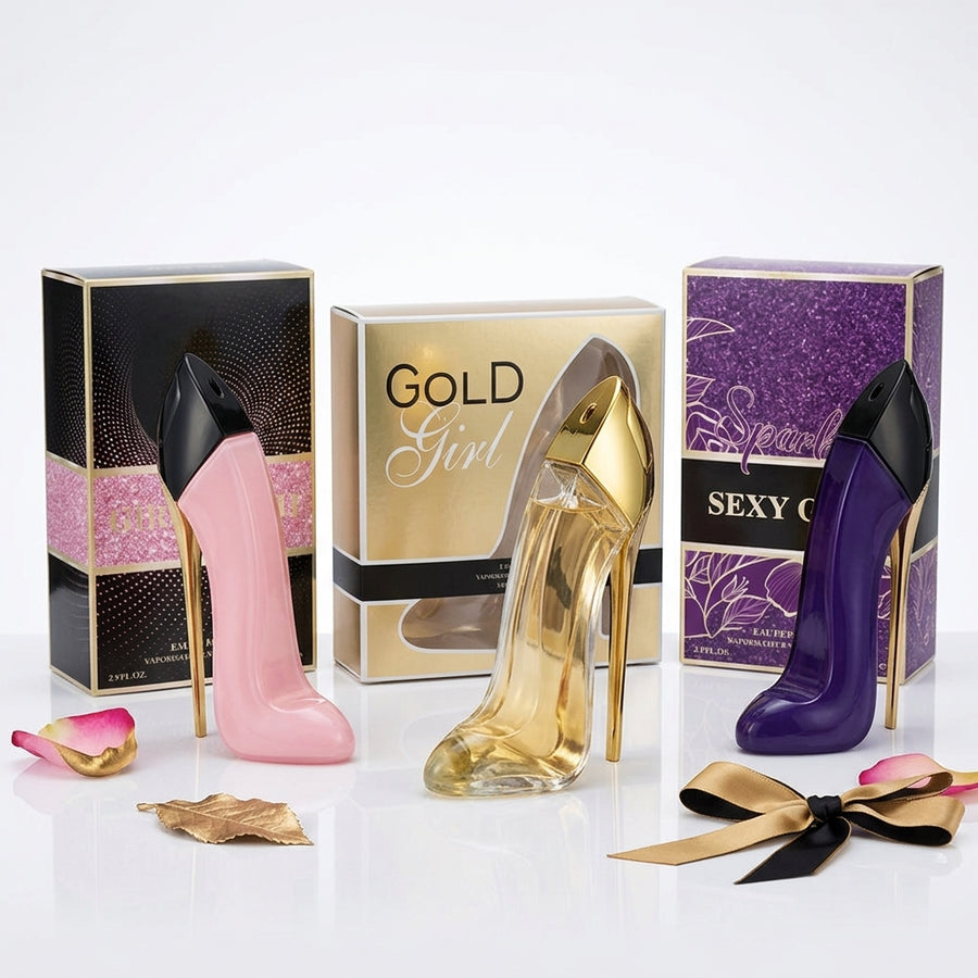3-Piece Sexy Girl & Gold Girl Perfume Bundle | Premium Women's Fragrance Value Set