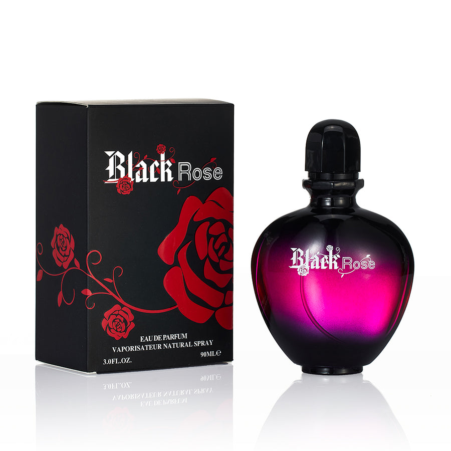 BLACK ROSE Cologne for Men (90ml) | Premium Alternative to Paco Rabanne Black XS