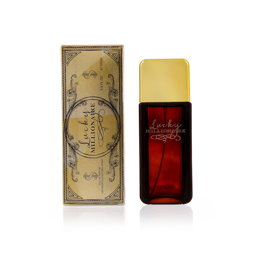 LUCKY MILLIONAIRE Cologne for Men (100ml) | Premium Alternative to Paco Rabanne 1 Million $