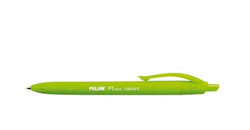 Milan P1 Touch Ball Point Pen, Box of 25, Blue