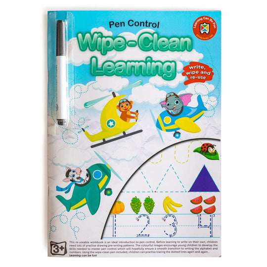 LCBF Wipe Clean Learning Book Pen Control w/Marker