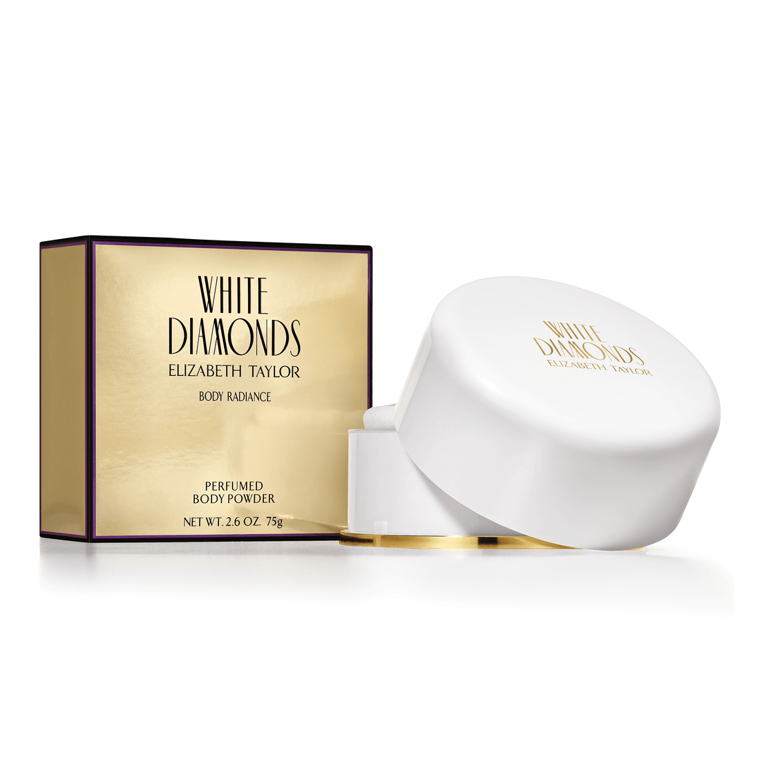 White Diamonds Dusting Powder by Elizabeth Taylor 75g Brands