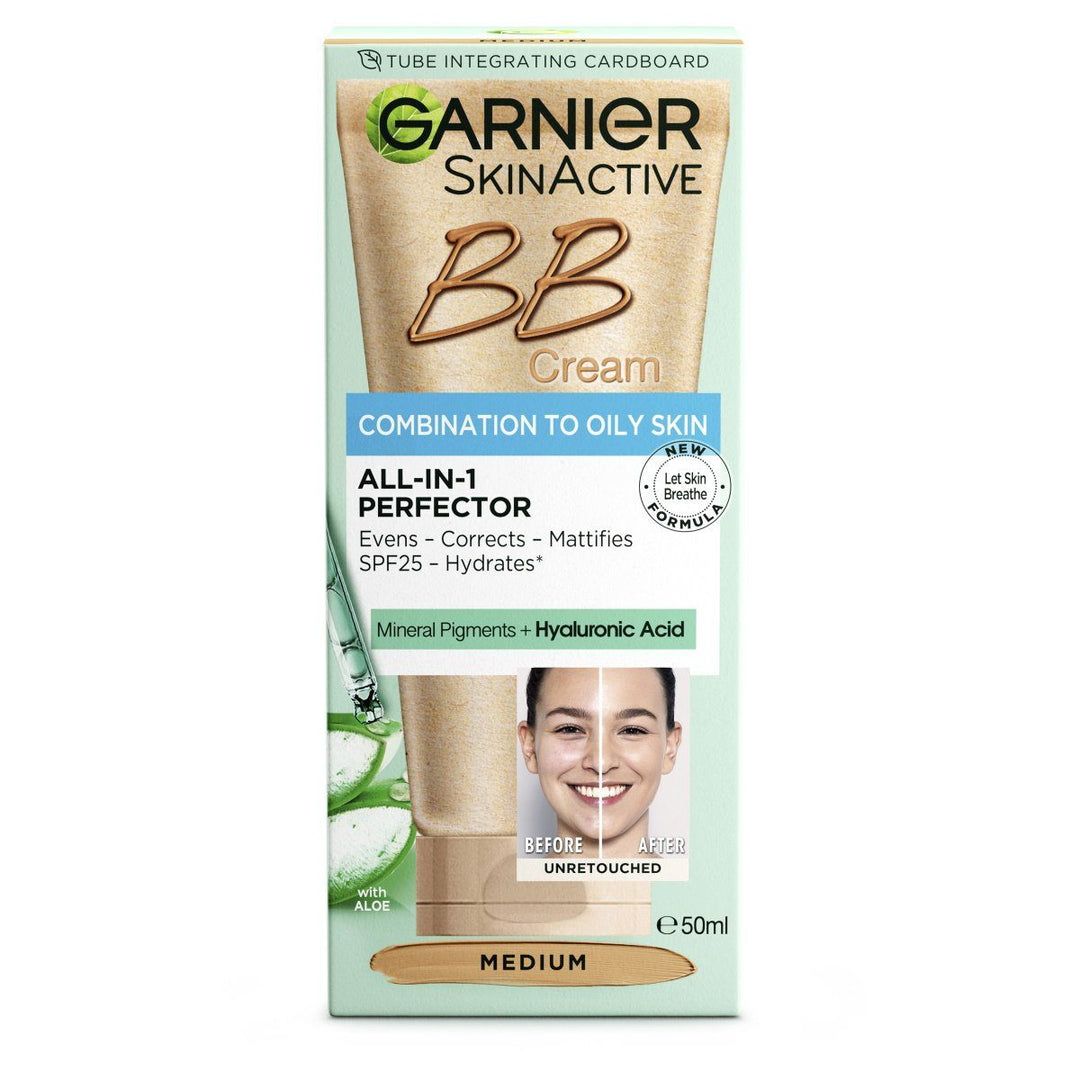 GARNIER SkinActive BB Cream OIL FREE All-in-1 Perfecting Care