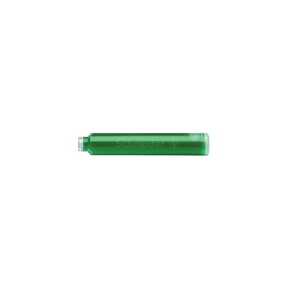 Schneider Fountain Pen Ink Cartridge Green Box 6 pieces