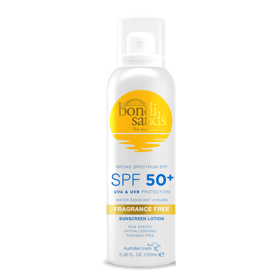 Bondi Sands SPF 50+ Mist Fragrance Free 150mL