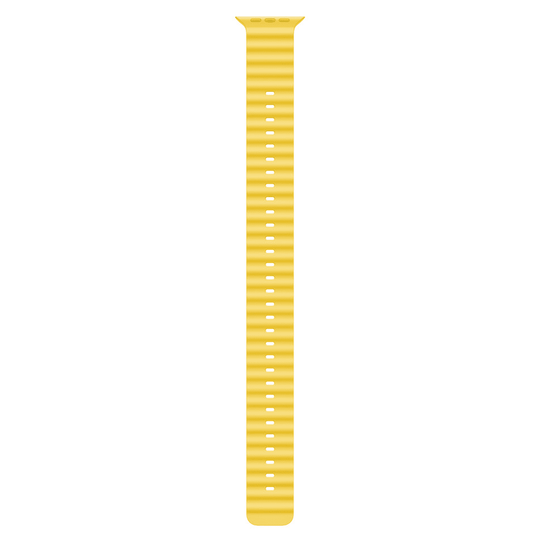 Ocean Band Compatible with Apple Watch 42mm/44mm/45mm/49mm - Yellow