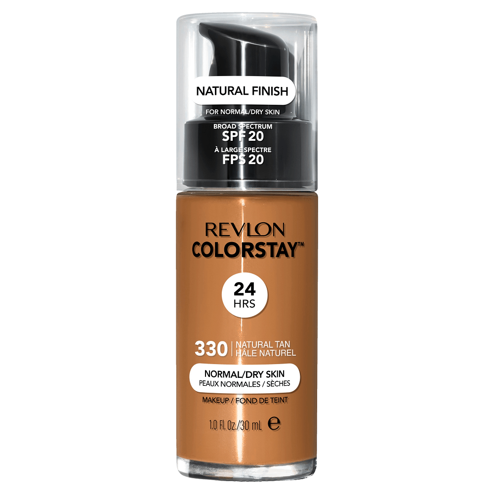 Revlon Colorstay Normal/Dry Skin Makeup Foundation Natural Finish - 330 Natural Tan