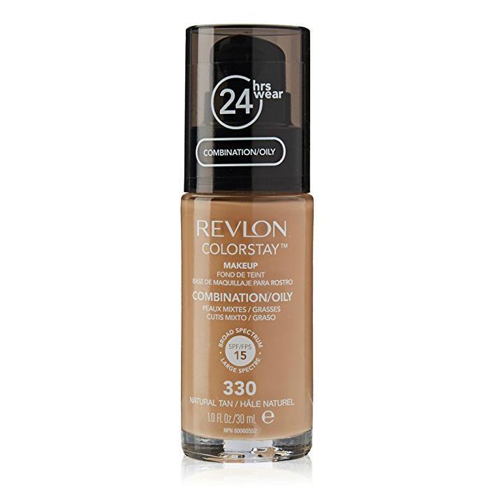 Revlon Colorstay Combination/Oily Skin Makeup Foundation Natural Finish - 330 Natural Tan