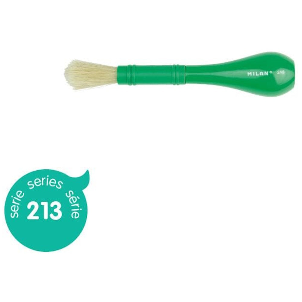 Milan Bristle Brush Plastic Handle 213 Series