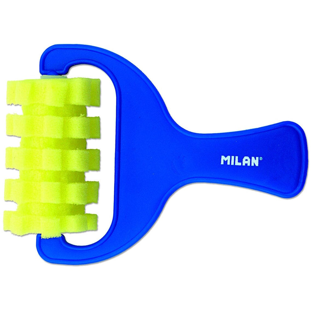 Milan Sponge Brush 1311 Series Toothed 70mm