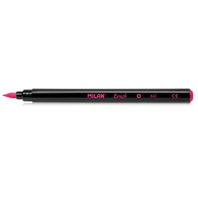 Milan 24pk Brush Tip Fibre Pens Assorted