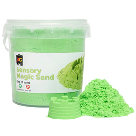 EC Sensory Magic Sand 1kg Tub - Green