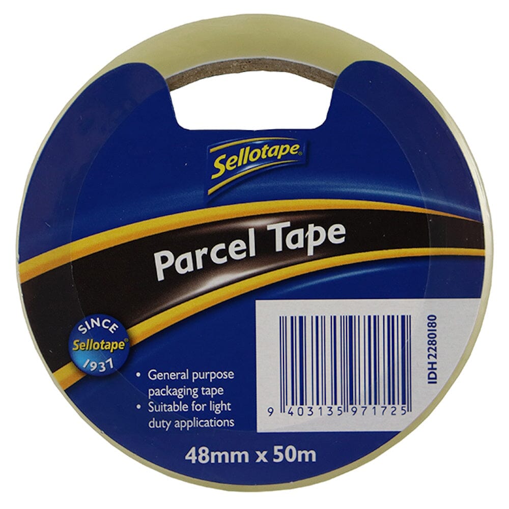 Sellotape Economy Parcel Tape 48mm x 50m Clear