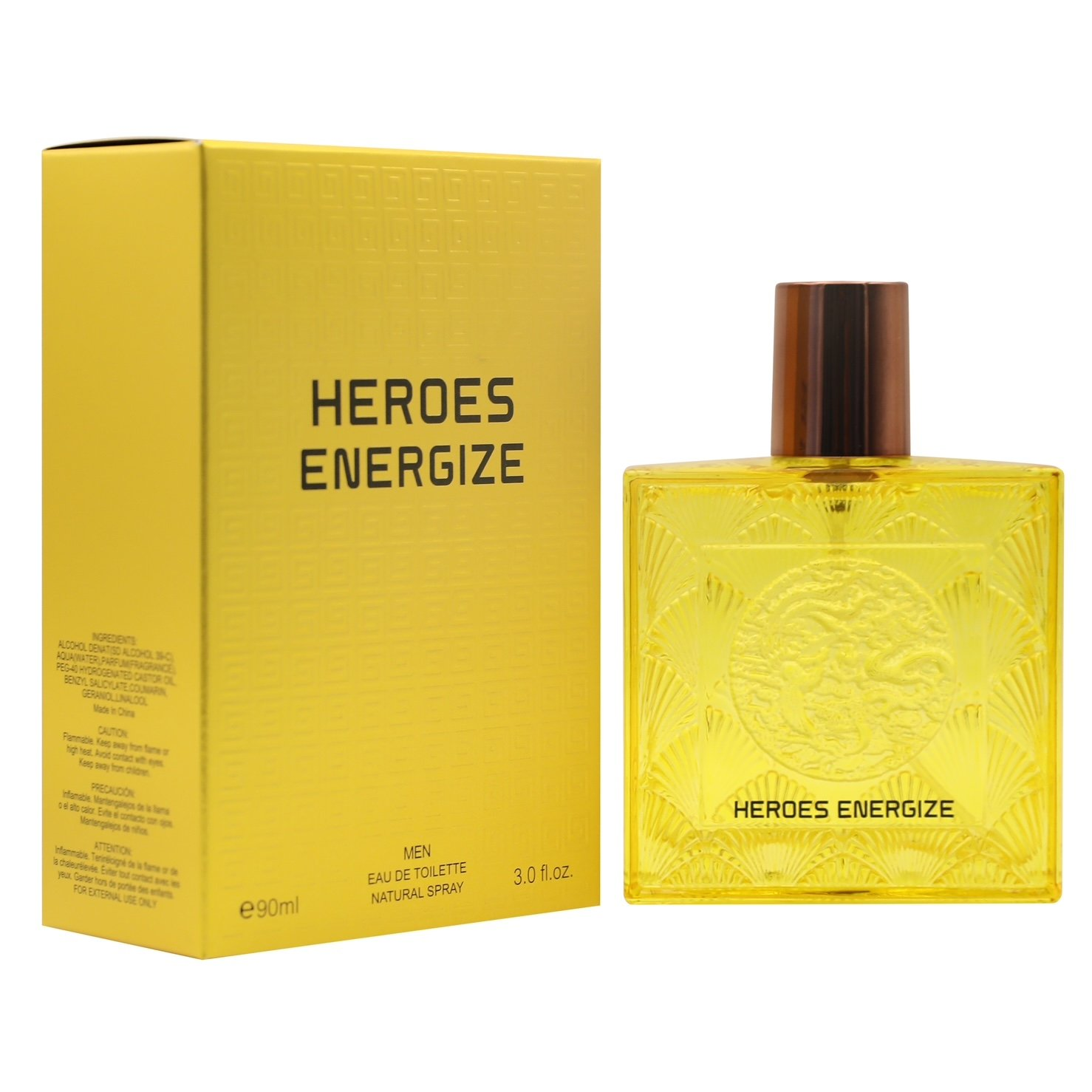 Dupe for Eros Energy by Versace - Heroes Energize 90mL EDT Spray