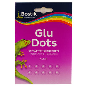 Bostik Glue Dots Permanent - 64 Dots
