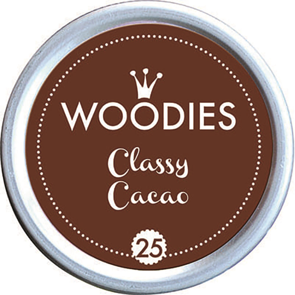 Colop Woodies Stamp Pad 38mm - Classic Cacao