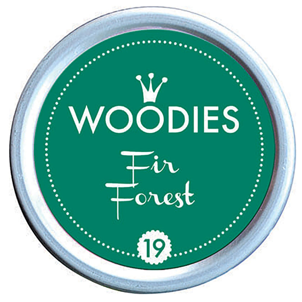 Colop Woodies Stamp Pad 38mm - Fir Forest