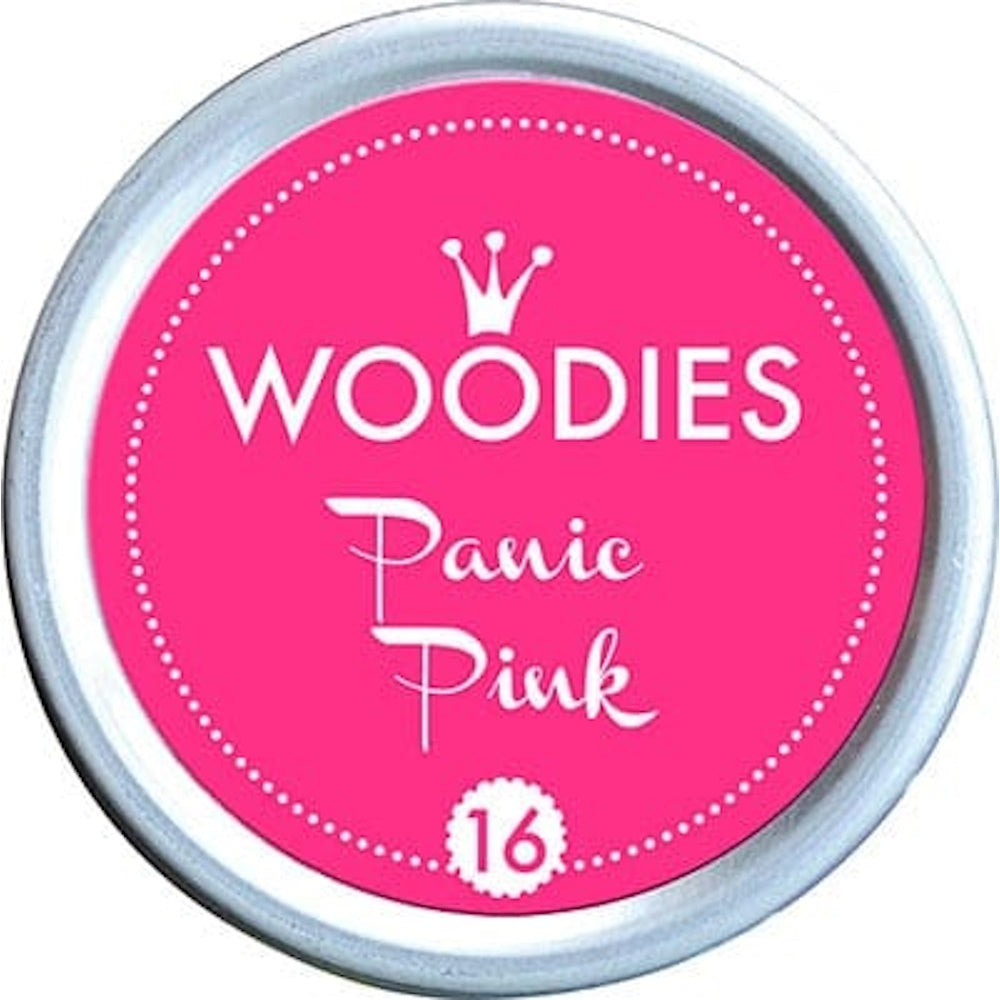 Colop Woodies Stamp Pad 38mm - Panic Pink