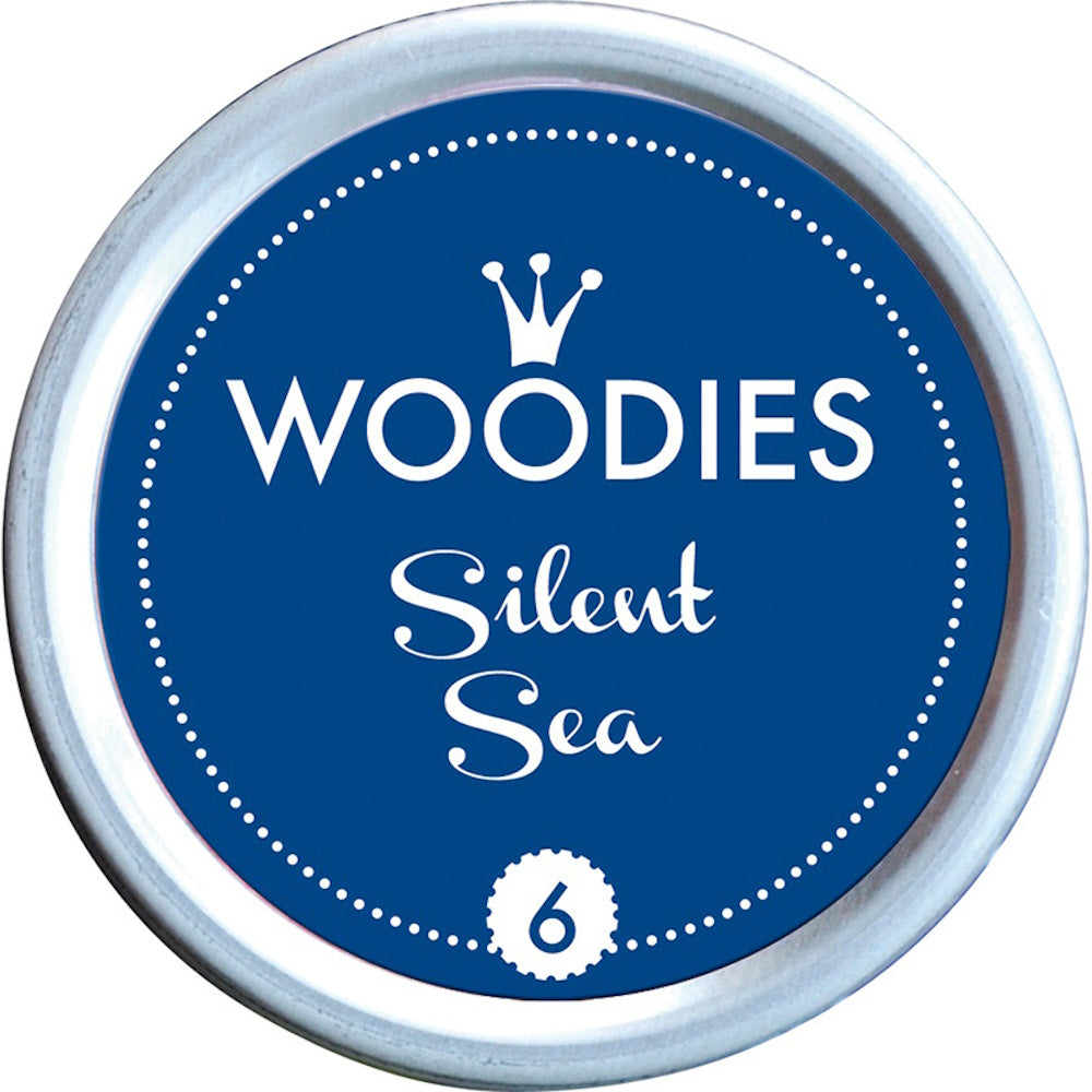 Colop Woodies Stamp Pad 38mm - Silent Sea