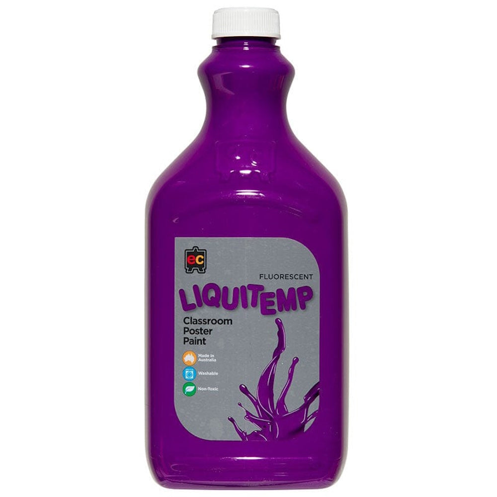 Liquitemp Fluorescent Poster Paint 2L - Purple