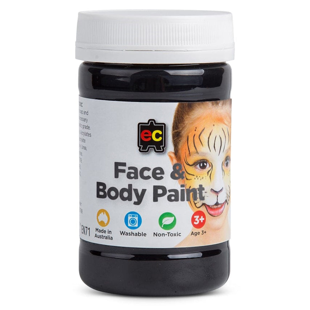 EC Paint Face and Body Black 175mL
