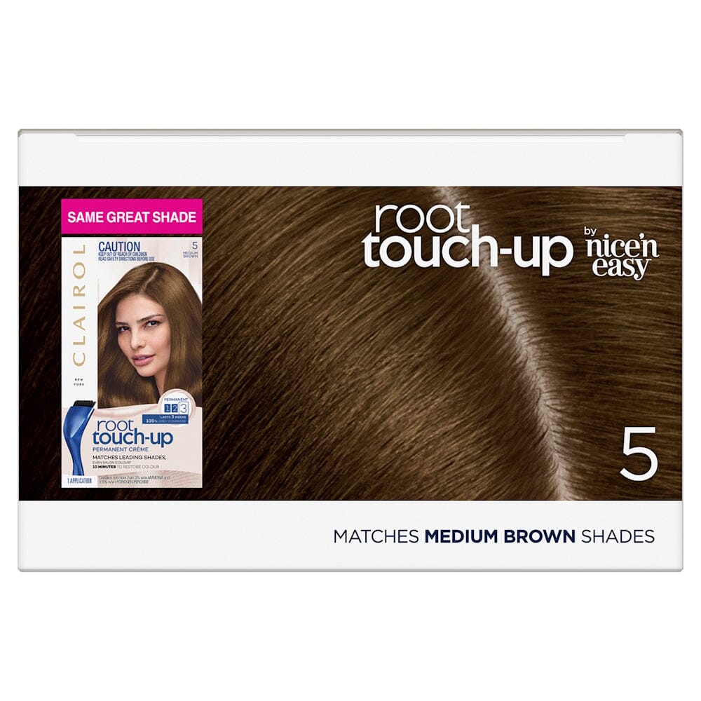 CLAIROL root touch-up PERMANENT Hair Colour - 5 Medium Brown