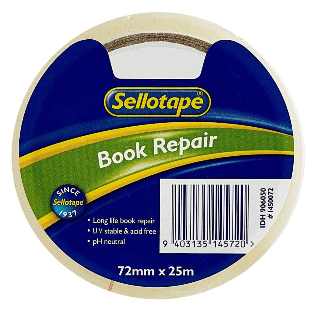 Sellotape 1450 Book Repair 72mm x 25m
