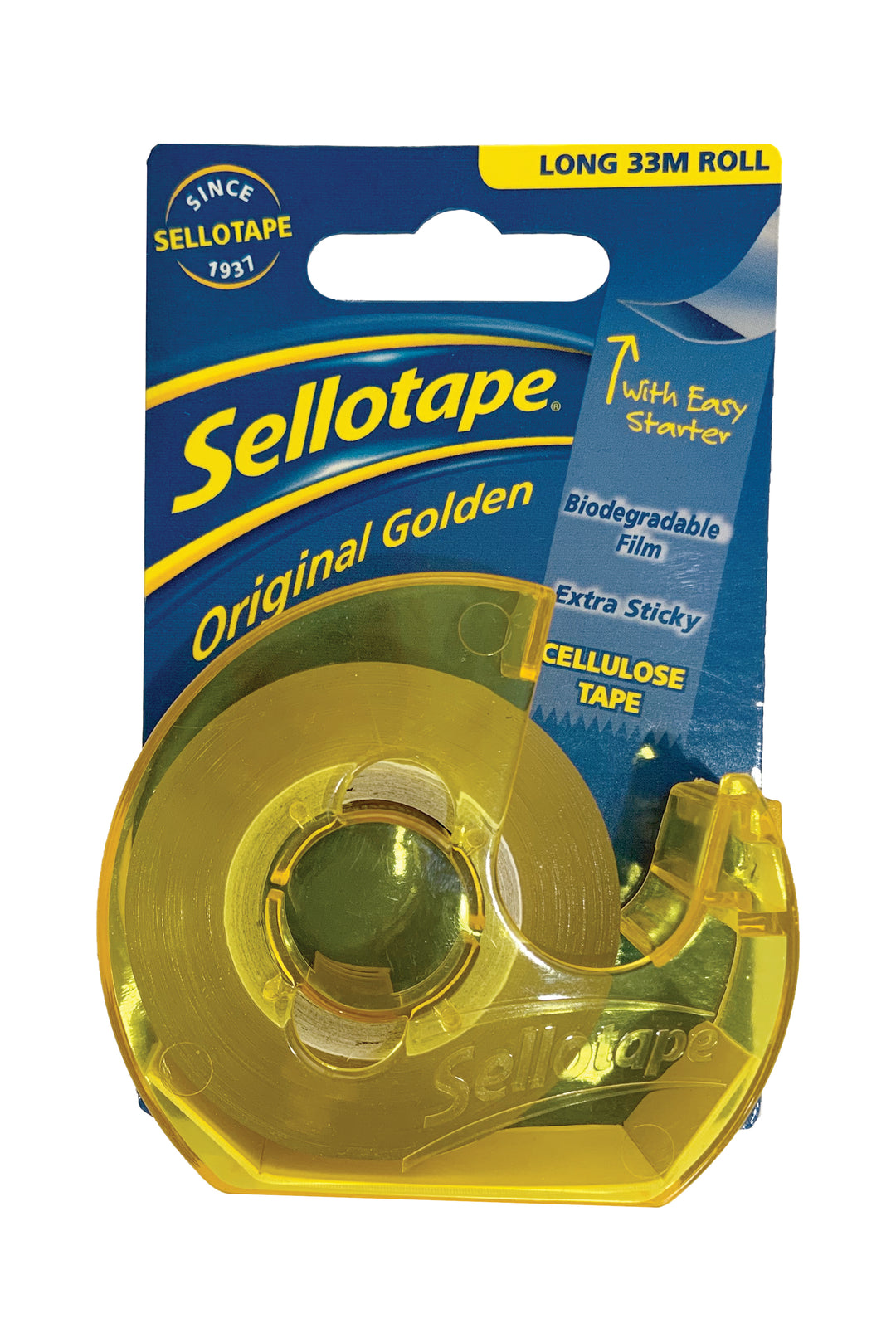 Sellotape Cellulose Tape On Dispenser 18mmx33m