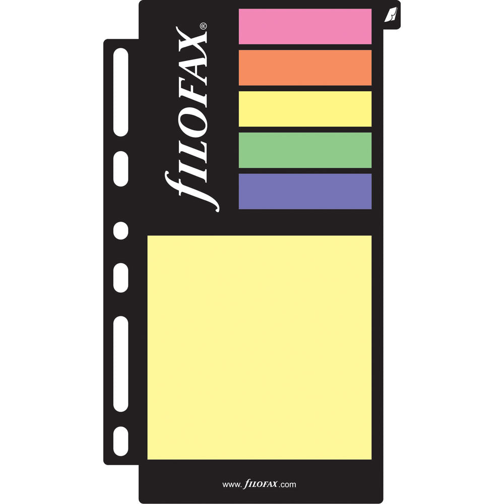 Filofax Personal Assorted Sticky Notes Refill